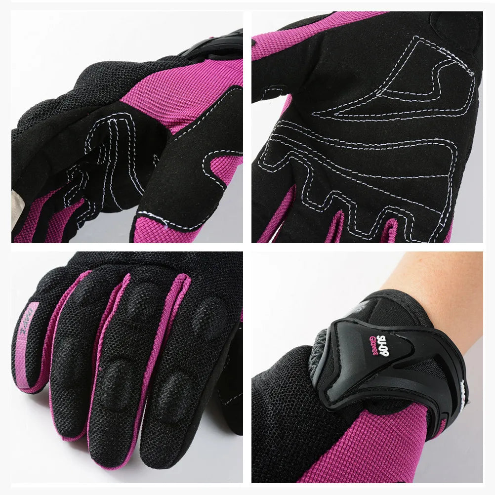 Women's Motorcycle Gloves | Breathable & Touchscreen