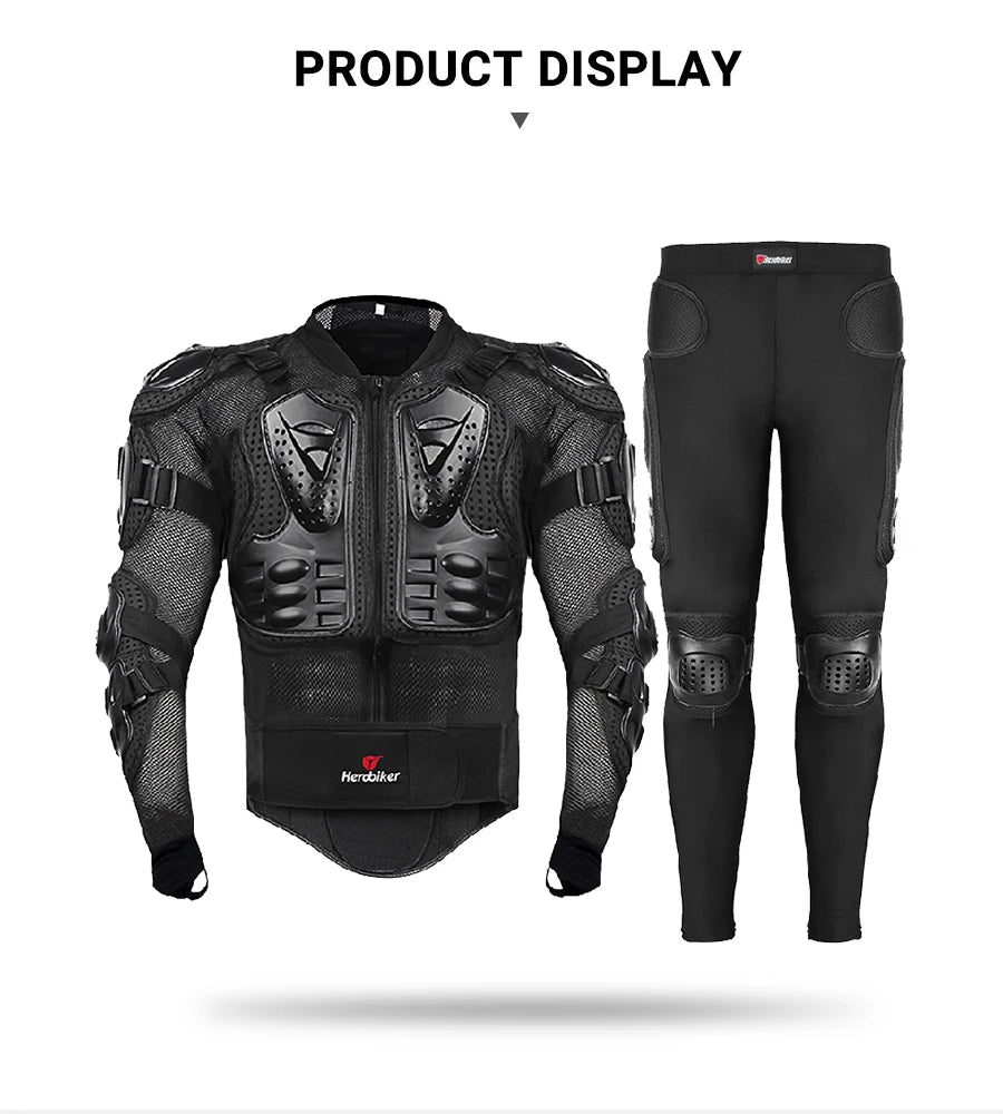 Giacca da motociclista | Protezione e armatura completa