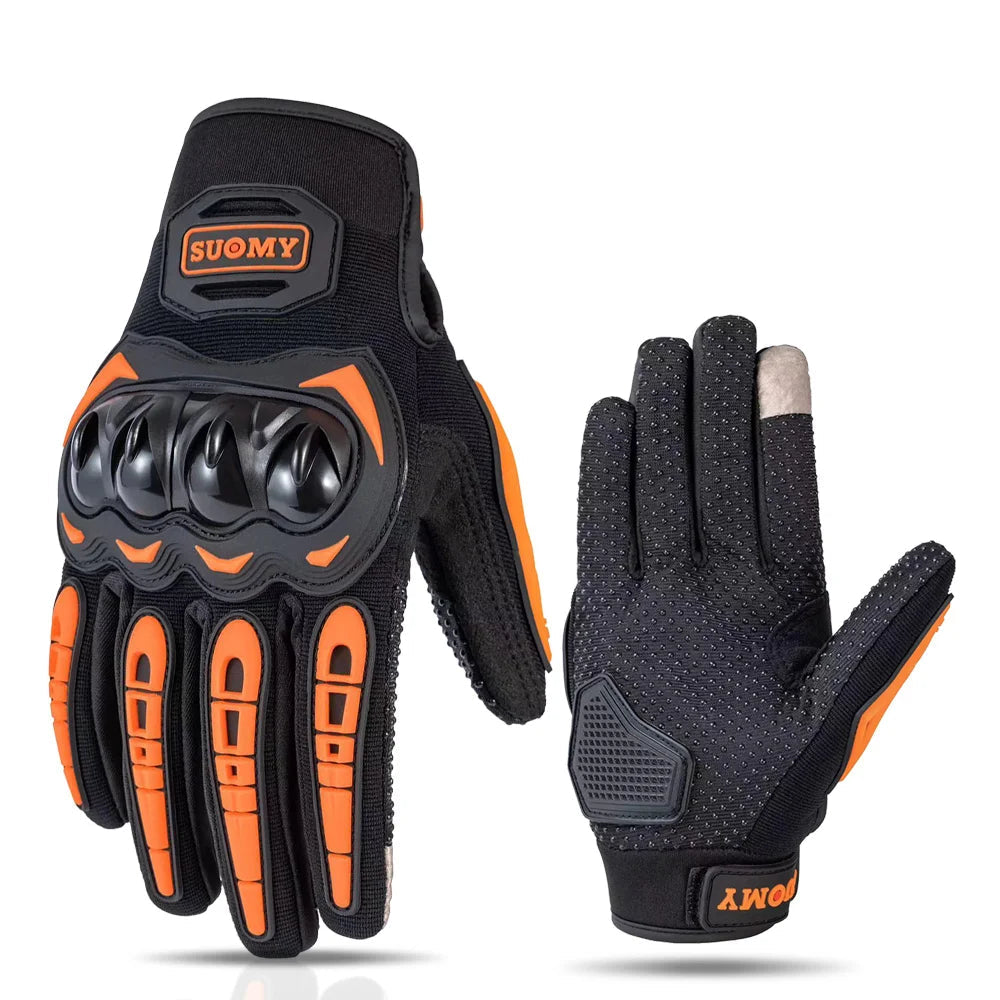 Lady Pink Motorcycle Gloves | Mesh & Touchscreen
