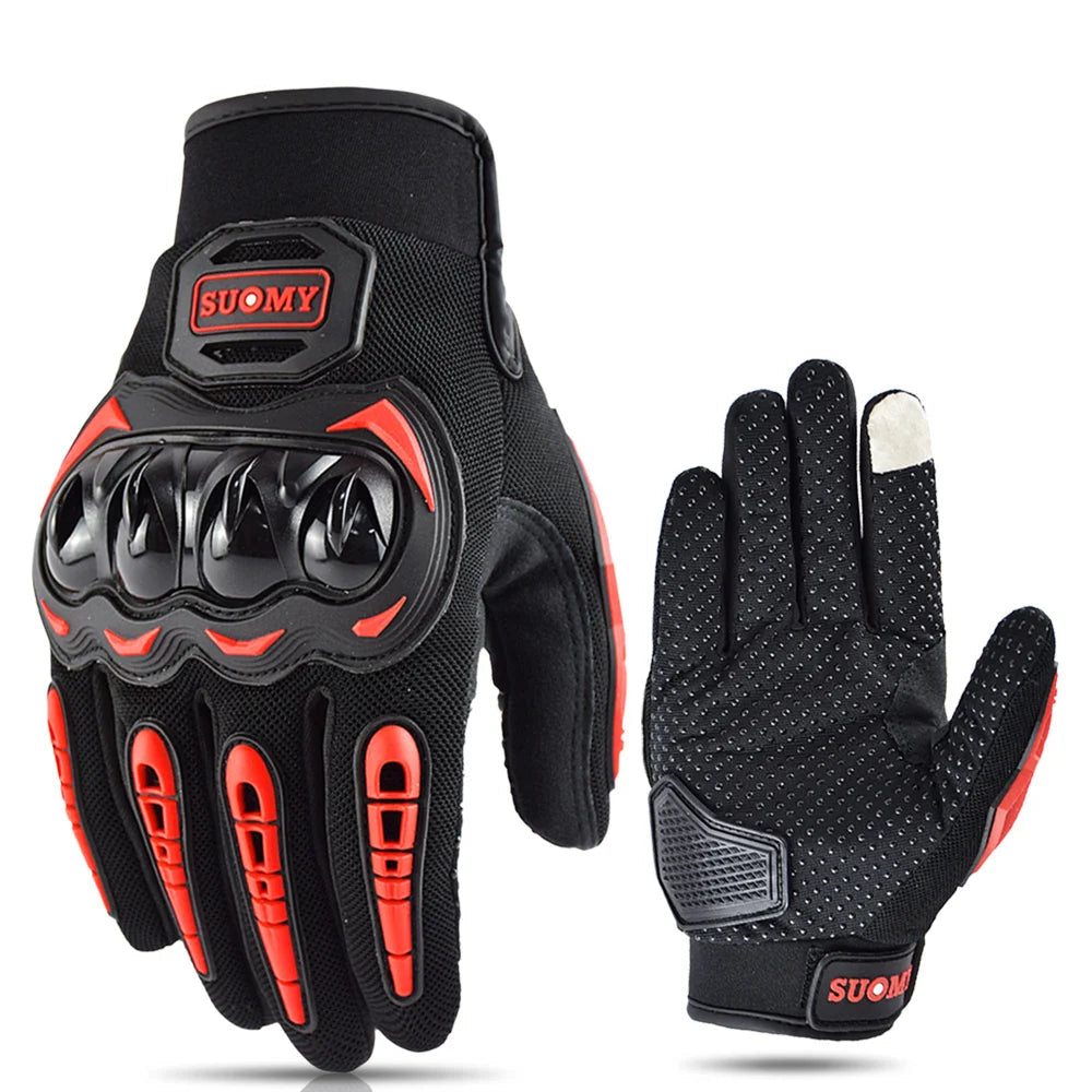 Lady Pink Motorcycle Gloves | Mesh & Touchscreen