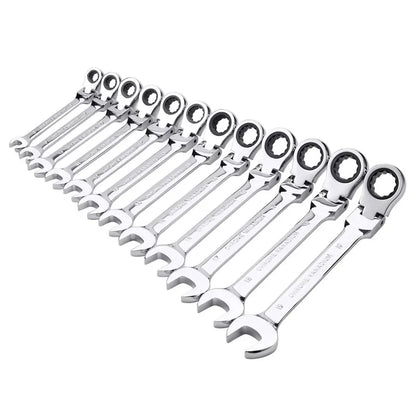Set di chiavi multiuso | Cricchetto e riparazione auto universale 