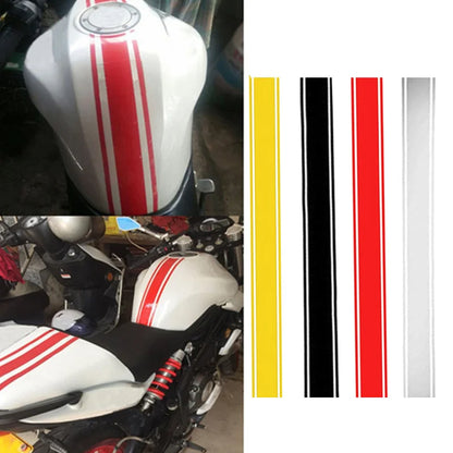 Tiras reflectantes para llantas de 5 colores | Cinta para llantas de moto y bicicleta