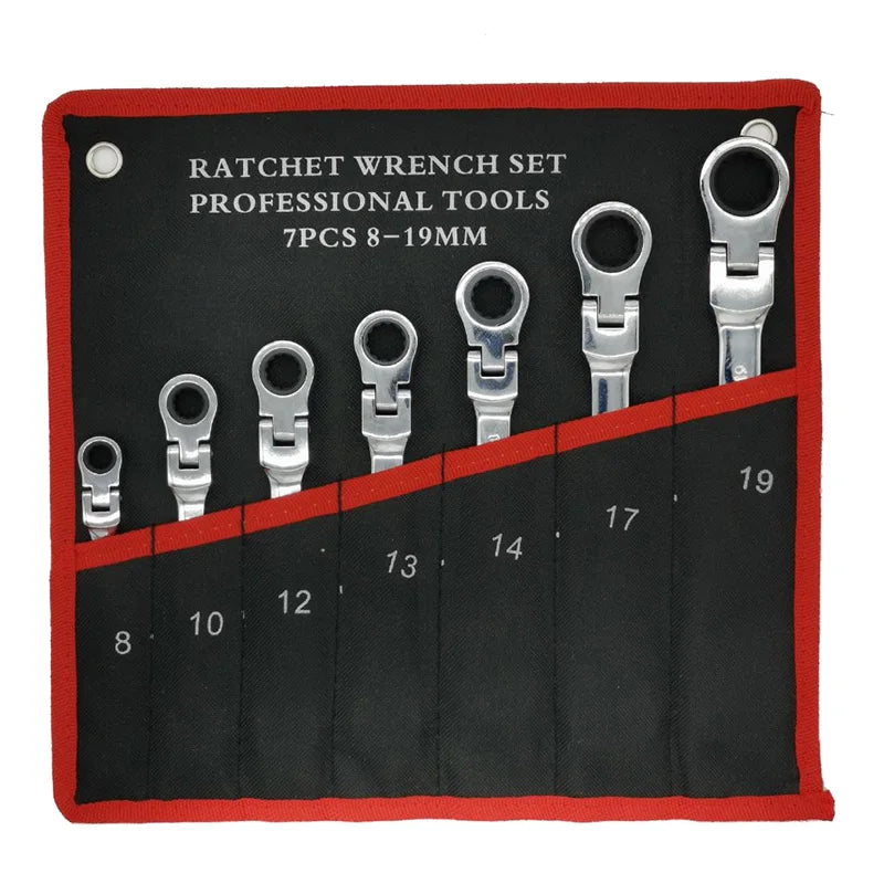 Set di chiavi multiuso | Cricchetto e riparazione auto universale 