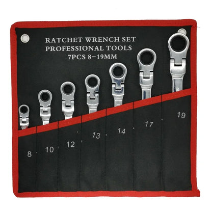 Set di chiavi multiuso | Cricchetto e riparazione auto universale 