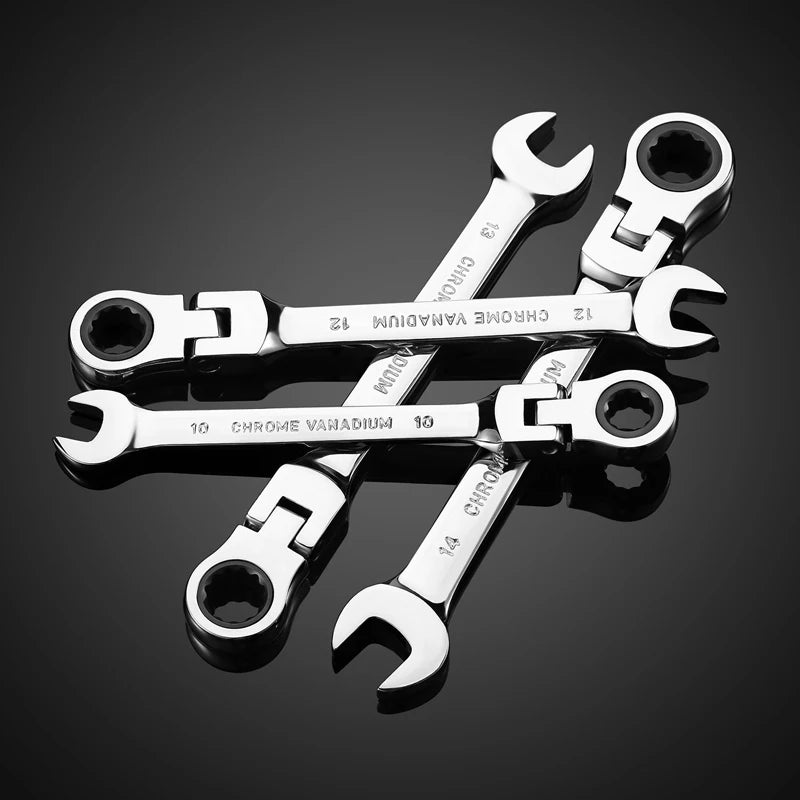 Set di chiavi multiuso | Cricchetto e riparazione auto universale 