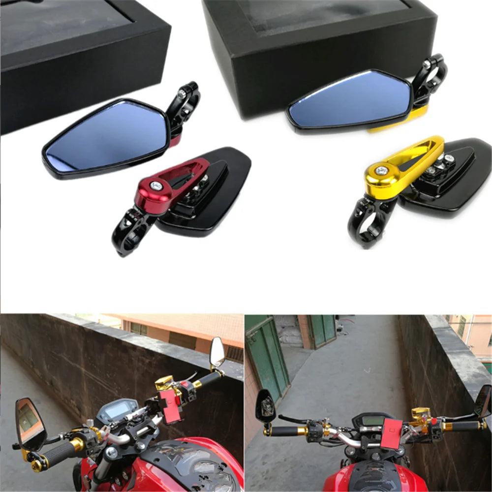 Handlebar End Mirrors – Sleek & Functional Upgrade