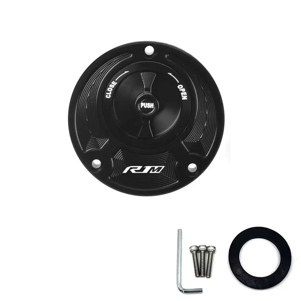Yamaha Keyless Fuel Gas Tank Cap Cover – Premium Aluminum Accessory