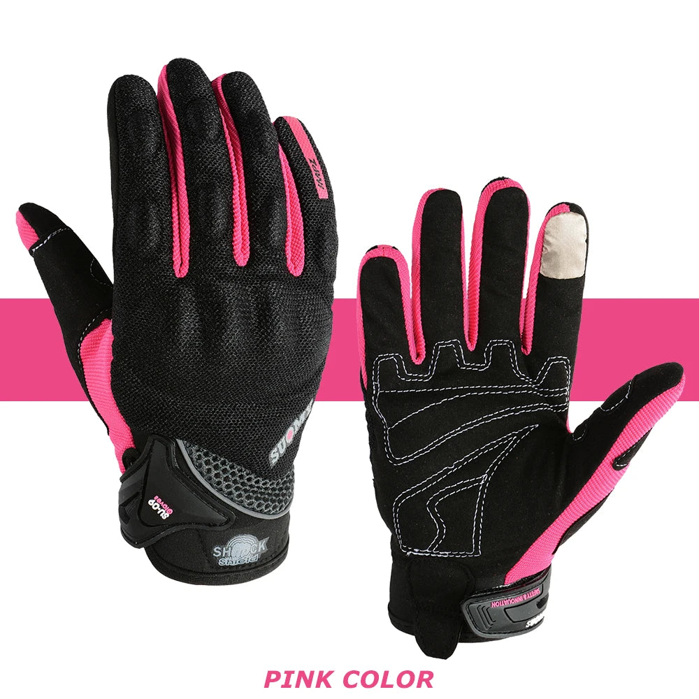 Women's Motorcycle Gloves | Breathable & Touchscreen