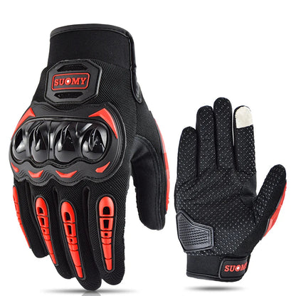 Lady Pink Motorcycle Gloves | Mesh & Touchscreen