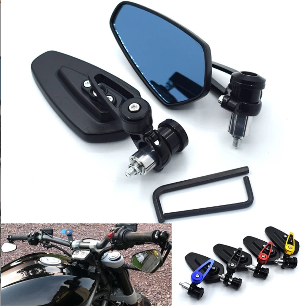 Handlebar End Mirrors – Sleek & Functional Upgrade