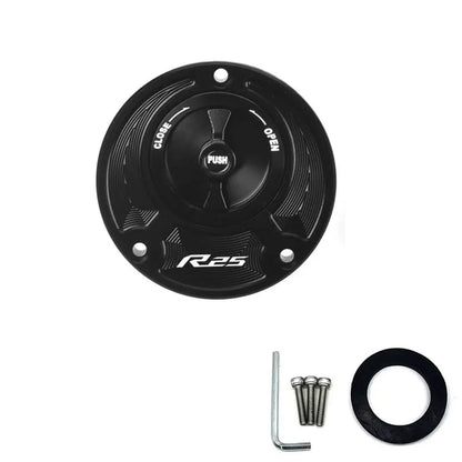 Yamaha Keyless Fuel Gas Tank Cap Cover – Premium Aluminum Accessory