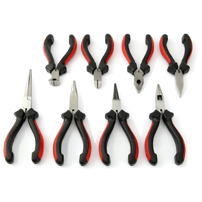 Juego de mini alicates para joyería | Herramientas de precisión para bricolaje y abalorios 